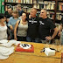 Una torta con svastica al festino di Forza Nuova
