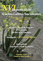XVI Exposició de cactus i altres Suculentes