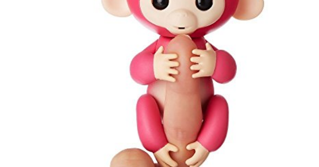 1. Fingerlings - Interactive Baby Monkey - Bella (Pink with Yellow Hair) - wide 4