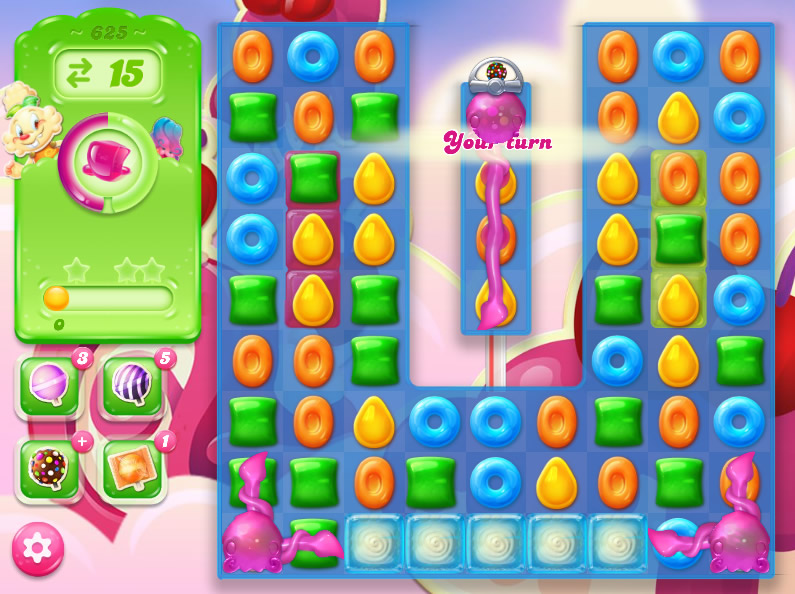 Candy Crush Jelly Saga level 625 Candy Crush Jelly Saga level 625