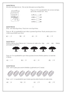 avaliacao diagnostica matematica 2 ano