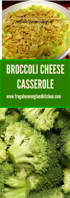 Broccoli Cheese Casserole Recipe