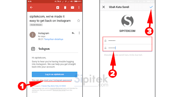 Lupa Password Instagram Lupa Password Instagram