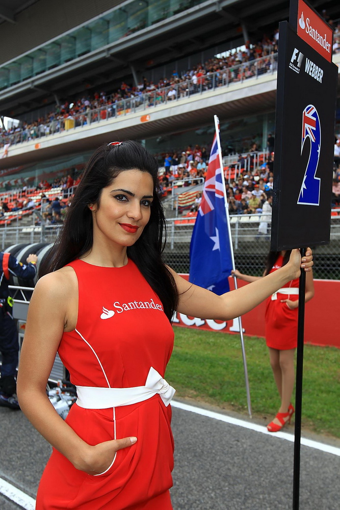 2012 SPAIN GP: GIRLS IN BARCELONA - FORMULA 1