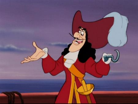 Male Disney Characters: A List of Fan Favorite Disney Men Characters Of All Time - Captain Hook - Peter Pan