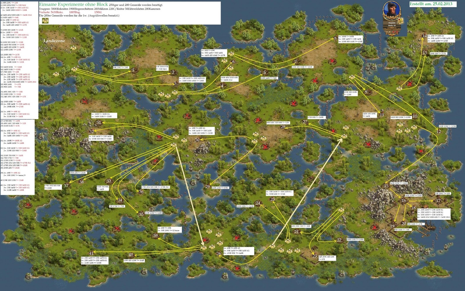 Napalm S DSO Karten Napalm S DSO Karten