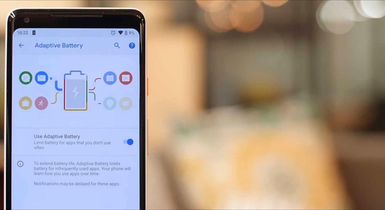 Android P adaptive battery