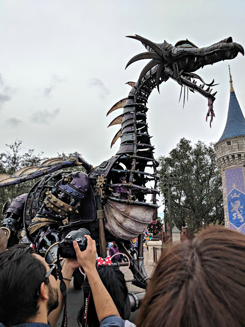 Celebrating my Birthday at the Magic Kingdom - Magic Kingdom Parade - Maleficent's Dragon Celebrating my Birthday at the Magic Kingdom - Magic Kingdom Parade - Maleficent's Dragon