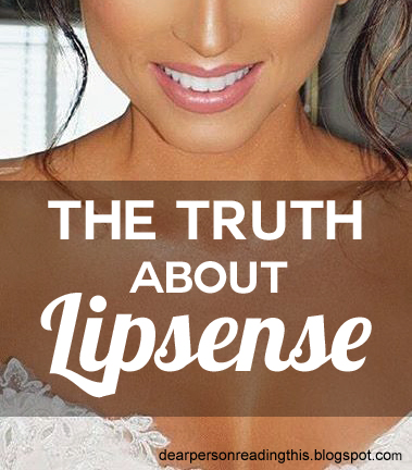 dear person reading this the truth about lipsense