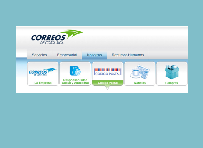 Carlos Fernández Lista de códigos postales de Costa Rica