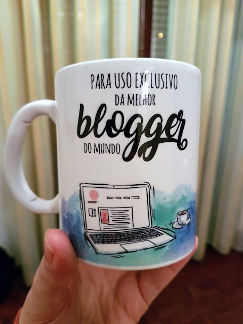 Para Uso Exclusivo da Melhor Blogger do Mundo Cara ou Coroa Caneca para a Melhor Blogger do Mundo