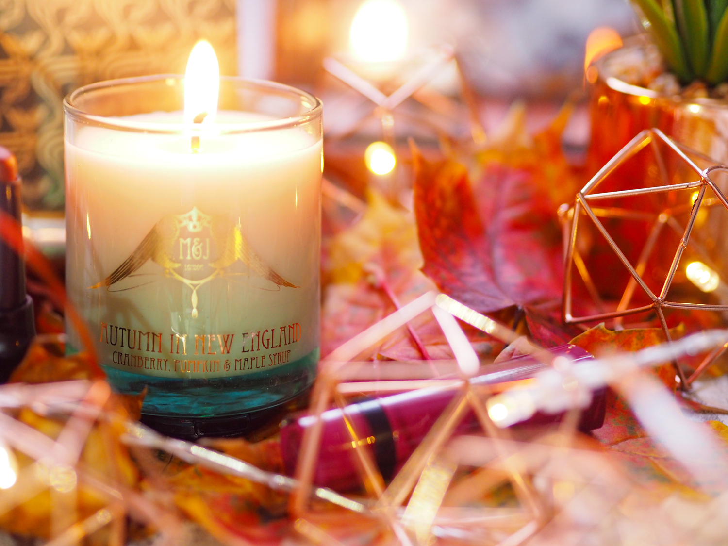 M&J London Autumn in New England Candle Review M&J London Autumn in New England Candle Review