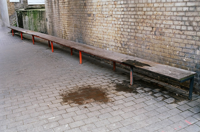 London bench Tate Modern Southwark