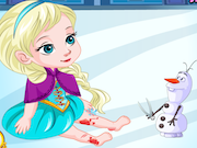 Elsa accidente de patinaje