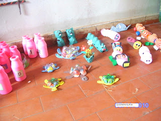 Educação Infantil: 1- Animais feitos com sucata