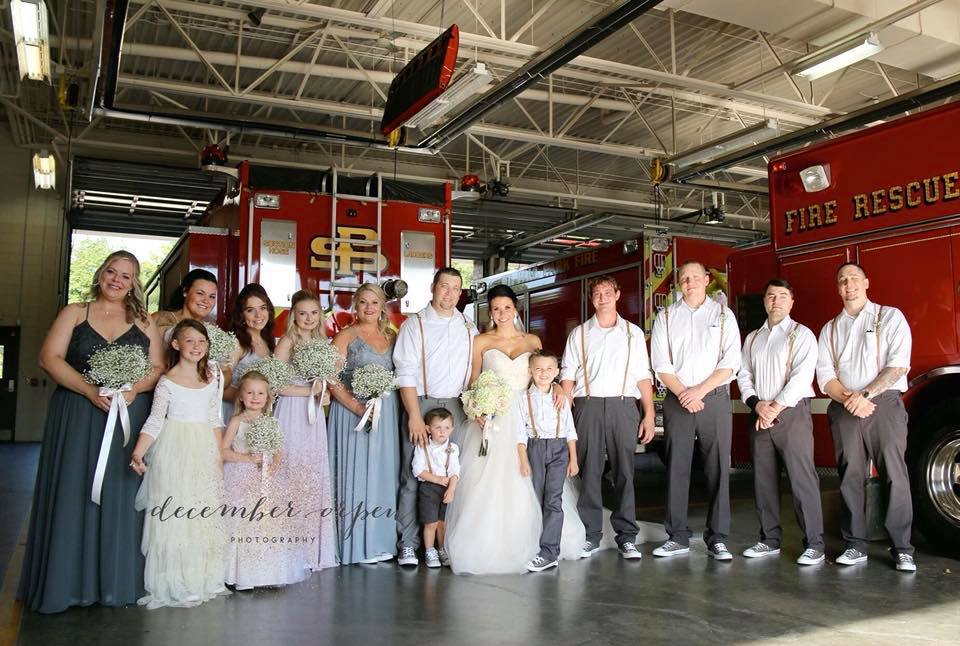 Fireman leaves own wedding to battle house fire, gets hailed as hero