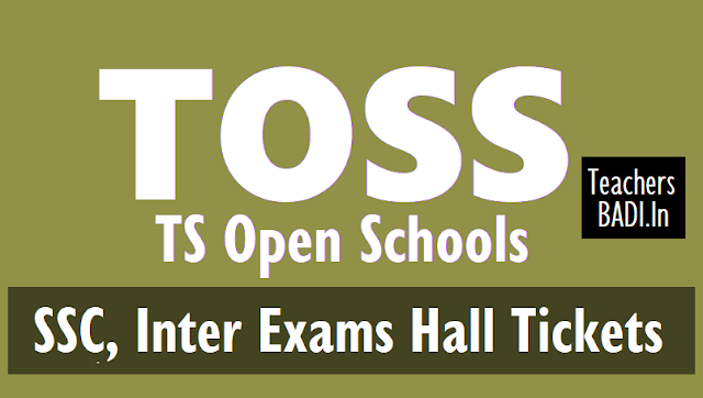 TOSS SSC Inter Hall Tickets 2019 |TS Open school Hall tickets 2019 toss ssc inter exams april 2019 hall tickets,www.telanganaopenschool.org,toss ssc inter exams hall ticket 2019,open school ssc inter exams hall ticket 2019,ts open school society ssc inter hall ticket 2019