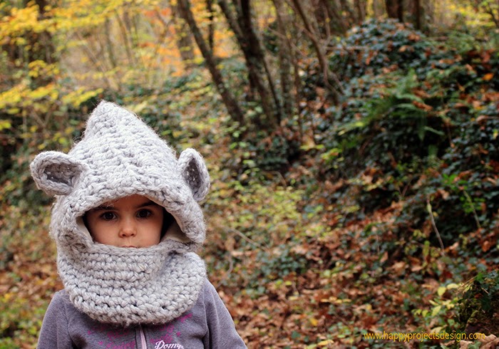 Crochet: gorro oso