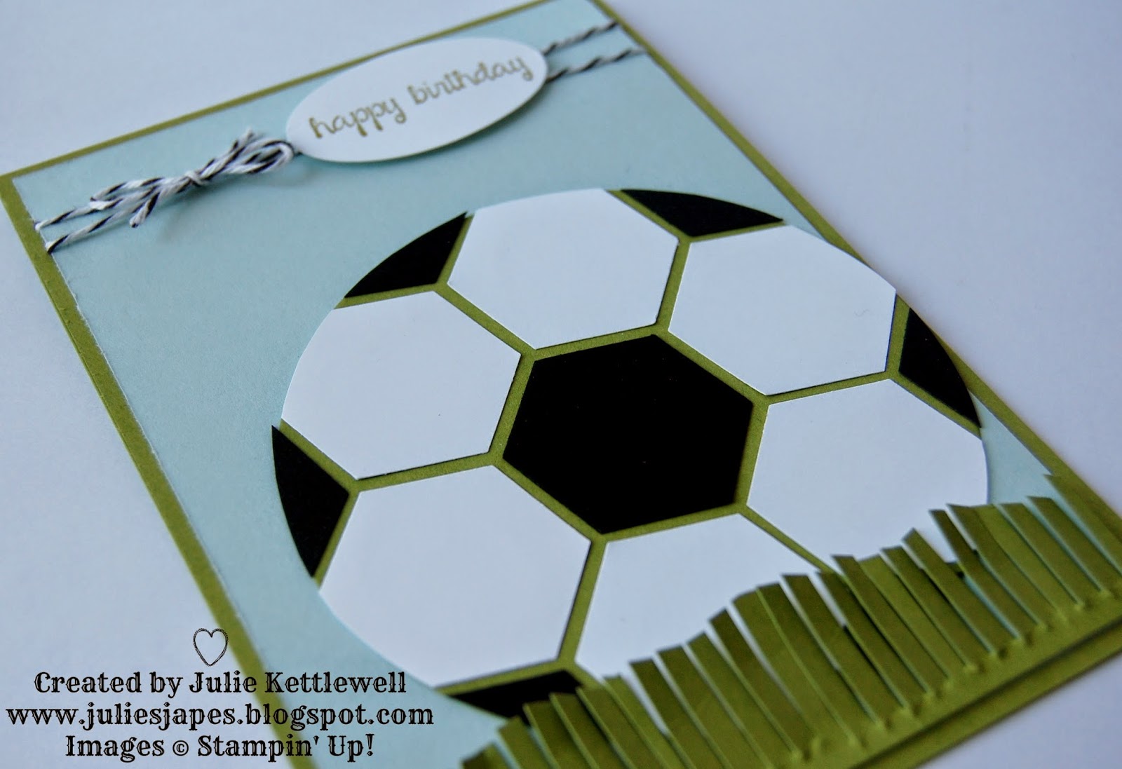 Julie Kettlewell Stampin Up UK Independent Demonstrator Order