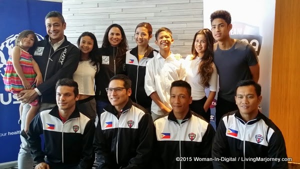 Team Pangilinan and Pinoy Athletes for USANA