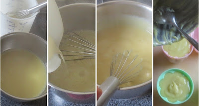 Zubereitung Vanillepudding Schritt für Schritt, Vanillepudding selbst gemacht, veganer Vanillepudding