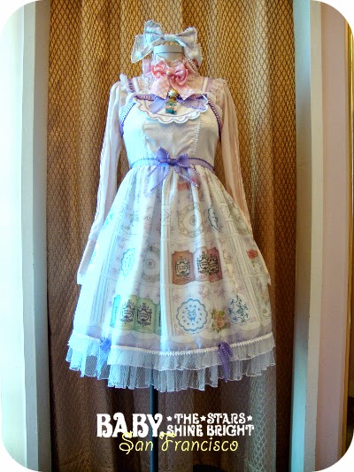 BABY, THE STARS SHINE BRIGHT Salon de the Minette柄 JSK ジャンパー