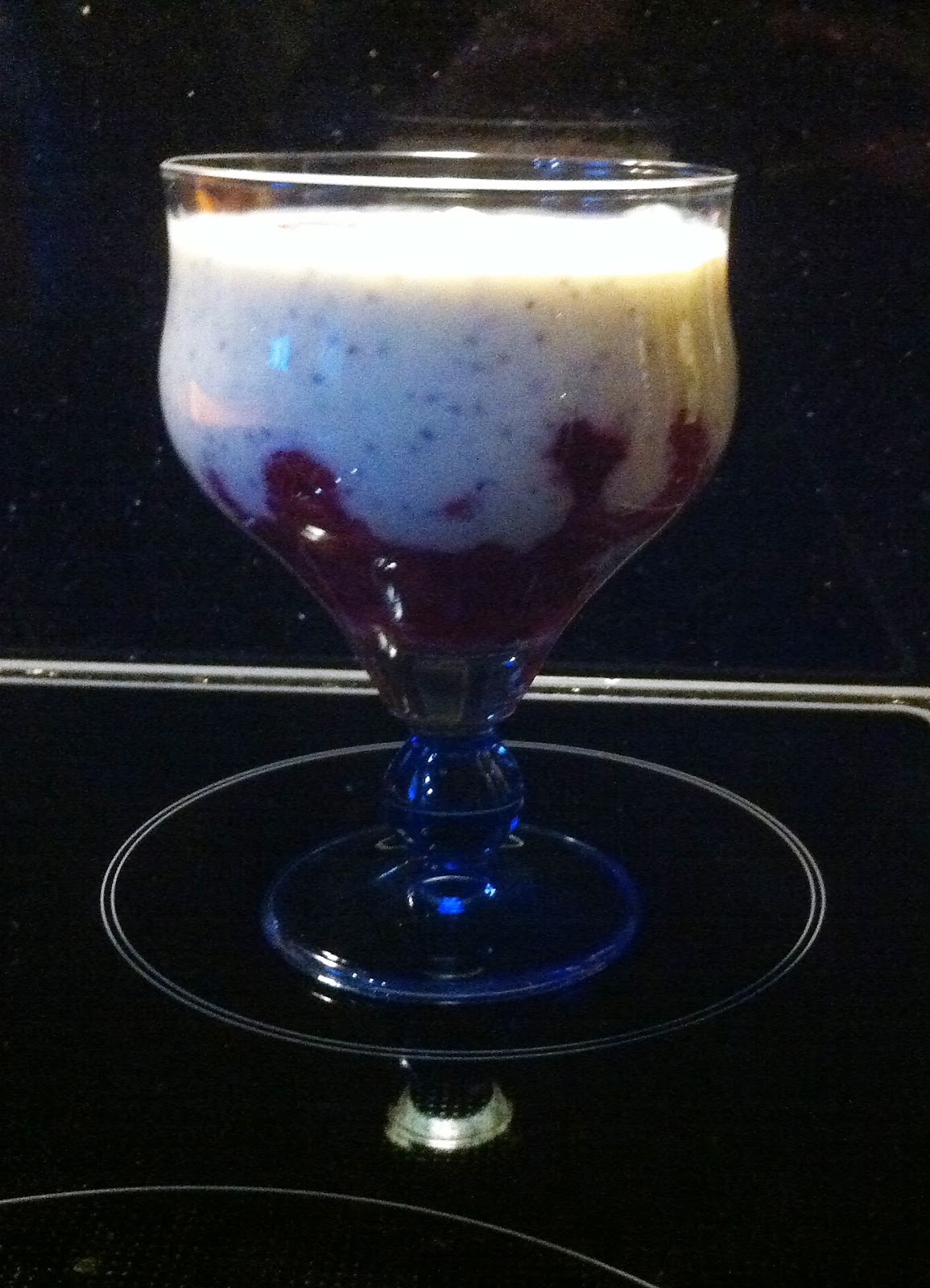 Wessels low carb Welt: Vanille-Joghurt mit Himbeeren