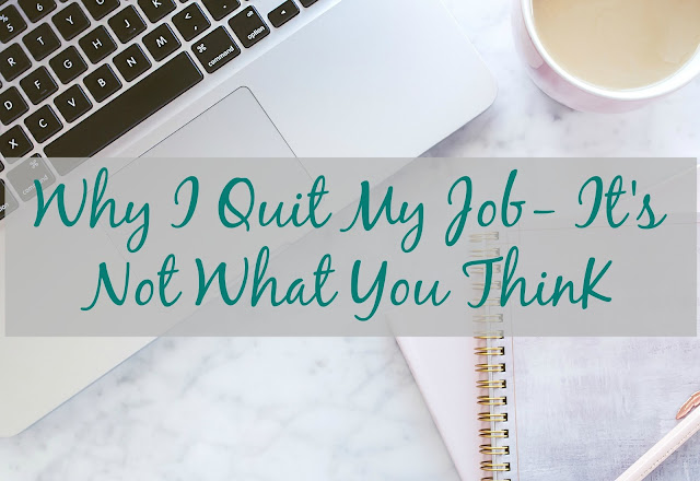 Why I quit my job and the story of God's calling on my life.