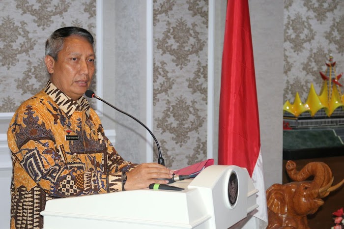 Pjs. Gubernur Didik Beri Materi Revolusi Mental dalam Diklat Pejabat Pengawas Pemprov Lampung