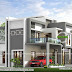 3224 sq-ft box type contemporary residence