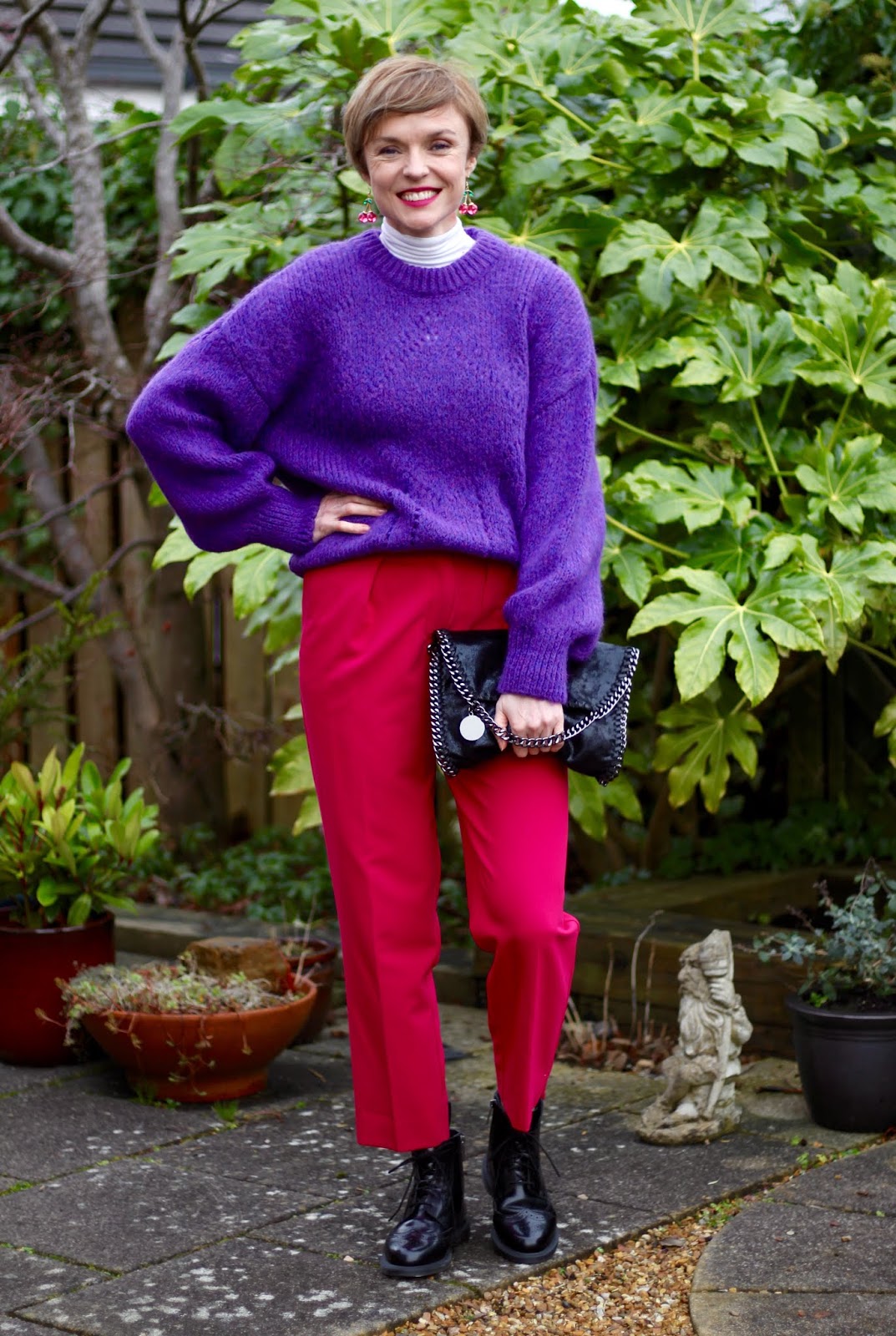 Purple & Pink | Colourful Winter Outfit | Fake Fabulous