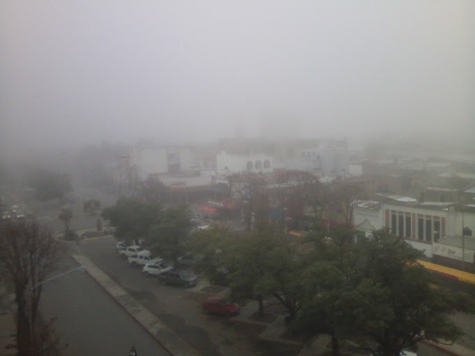 #BuenMartes con mucha niebla sobre Necochea