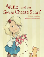 Annie and the Swiss Cheese Scarf