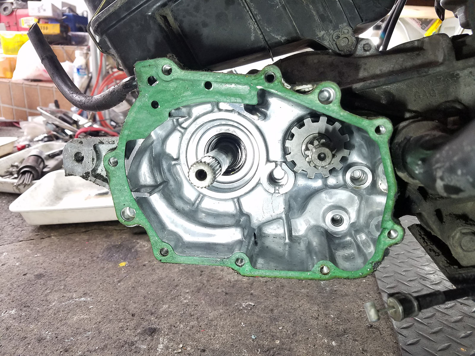 ジャイロキャノピー TA02 後期 デフ ギア廻り