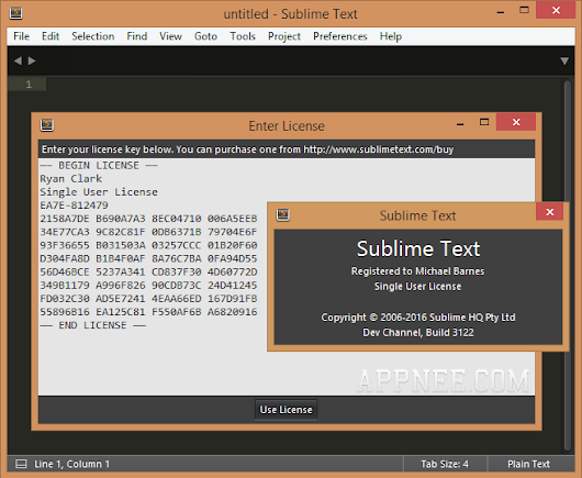 sublime text 2 mac licence
