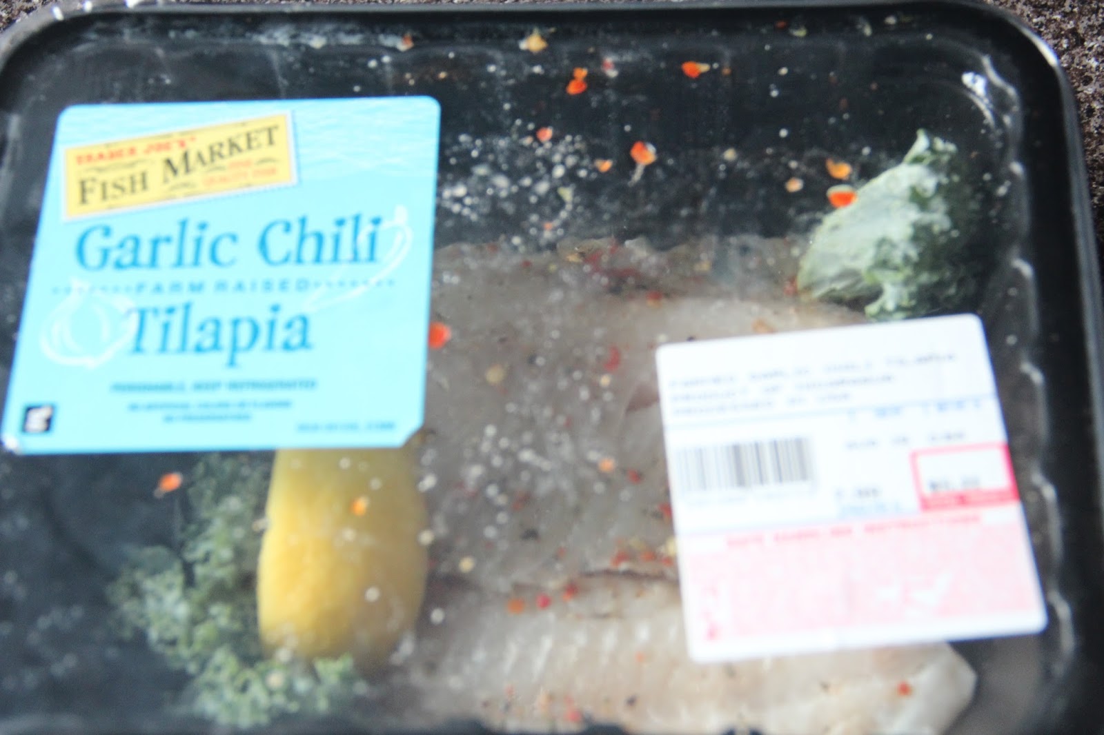 Create. Cook. Teach. Trader Joe's Tilapia & Brown Rice