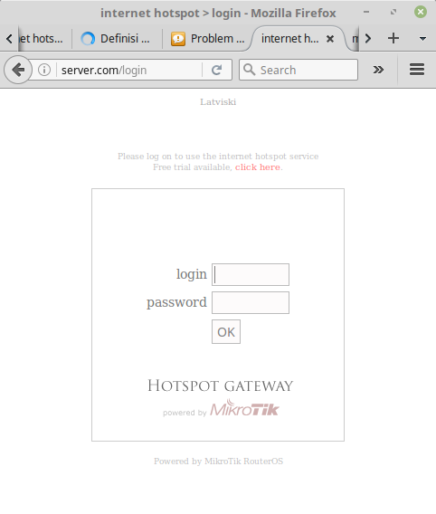template halaman login hotspot mikrotik router os