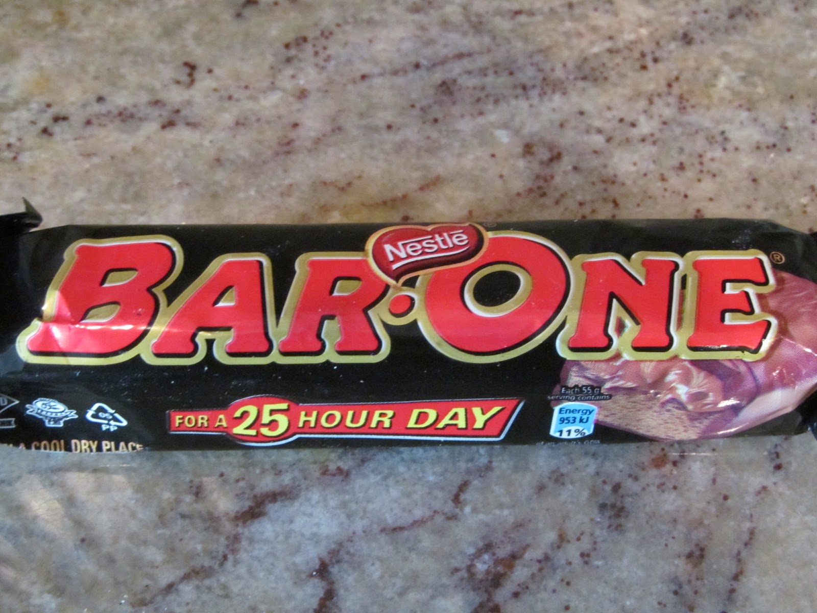 Tales Of A Needle And Thread BAR ONE CHOCOLATE SAUCE..