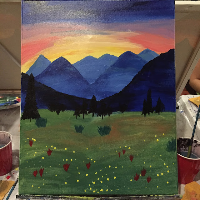 San Jose Food Blog Groupon deals for Paint Nite and Glass Blowing