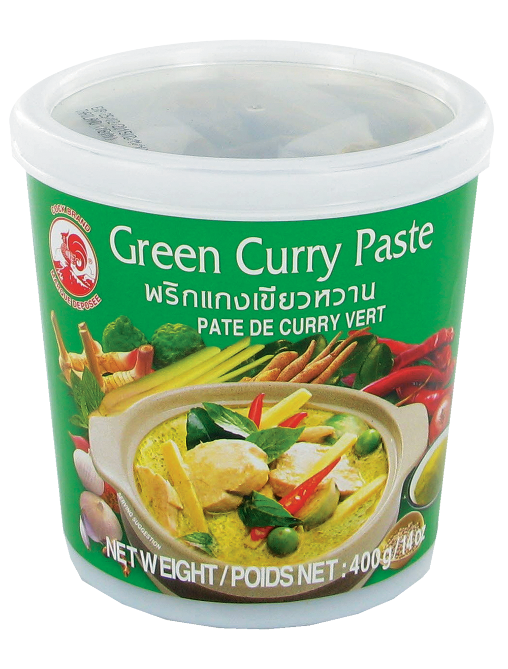 PÂTE DE CURRY VERT (青敬酱) COCK MANDARIN QUENTIN