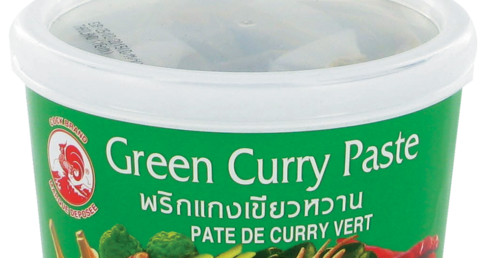 Pâte De Curry Vert Thaï Bio – La Moisson