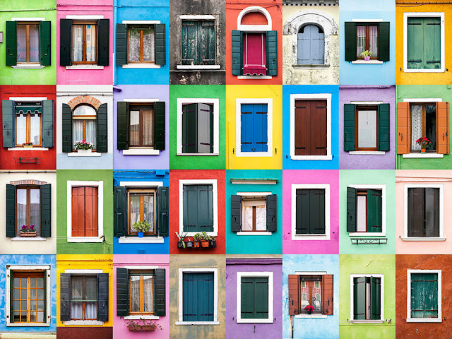 Andre Vicente Gonçalves - Windows of the World: Burano (Italia)