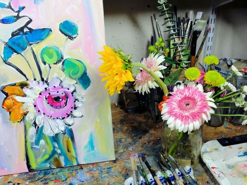 floral inspirations for artists