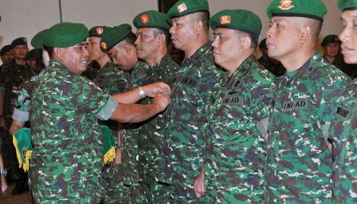 5 Jabatan di Kodam IX Udayana Diserahterimakan