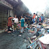 Darjeeling‬ - Fire guts shops in heart of ‪the town (Daroga Bazaar)