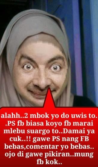  Kata Lucu Bahasa Jawa Buat Status Facebook