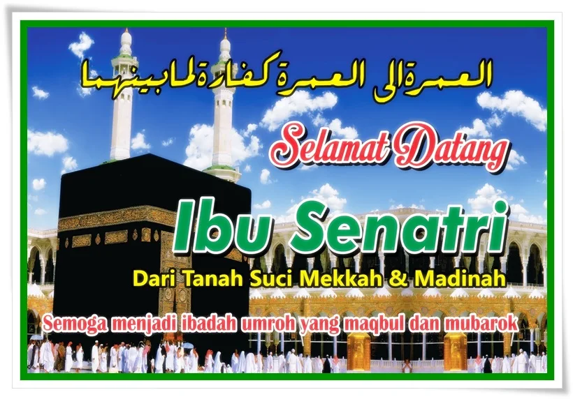 gambar ucapan selamat datang dari umroh