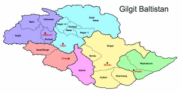 Gilgit-Baltistan Map