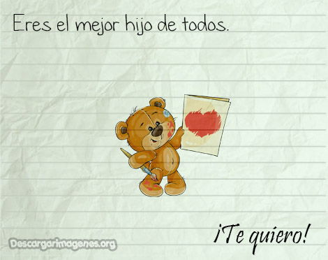 Mensajes para compartir a hijos.