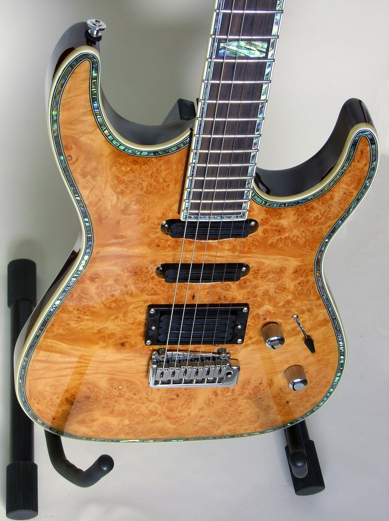 BV Action Electric guitar Mirage Ervin II american design Paul Gobat